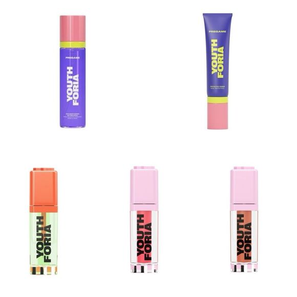 Youthforia Make-Up Bundle - Primer, Blush, Setting Spray - 5 Products - Picture 1 of 6